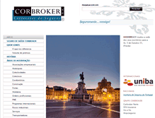 Tablet Screenshot of corbroker.pt